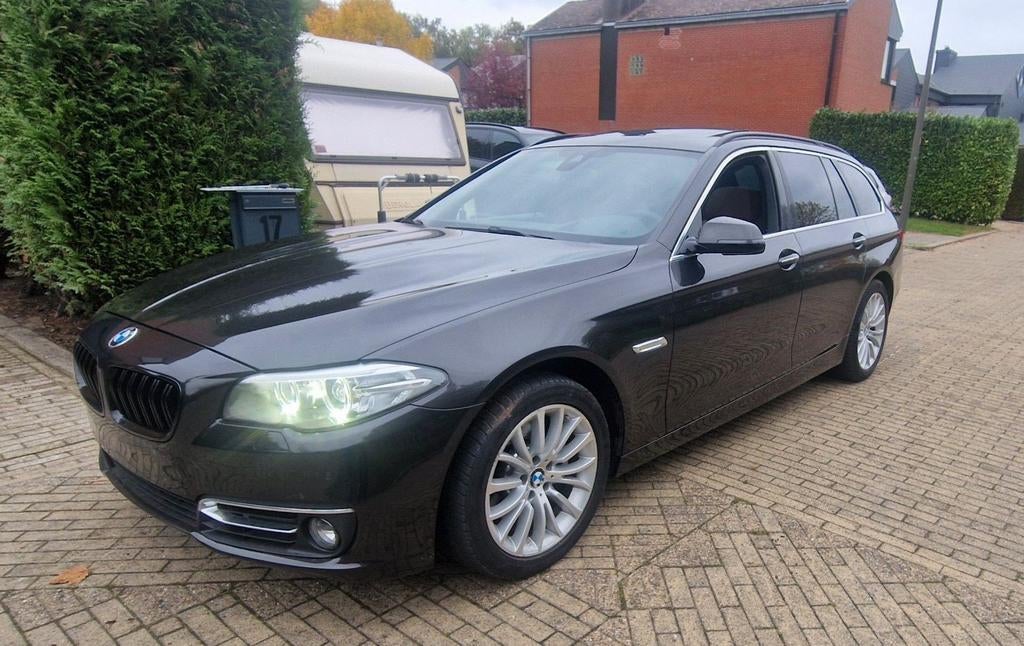 BMW 5 reeks | F11 lci 520D | Luxury Line | 2014 EUR 6, Auto's, Automaat, Euro 6, 4 cilinders, Leder