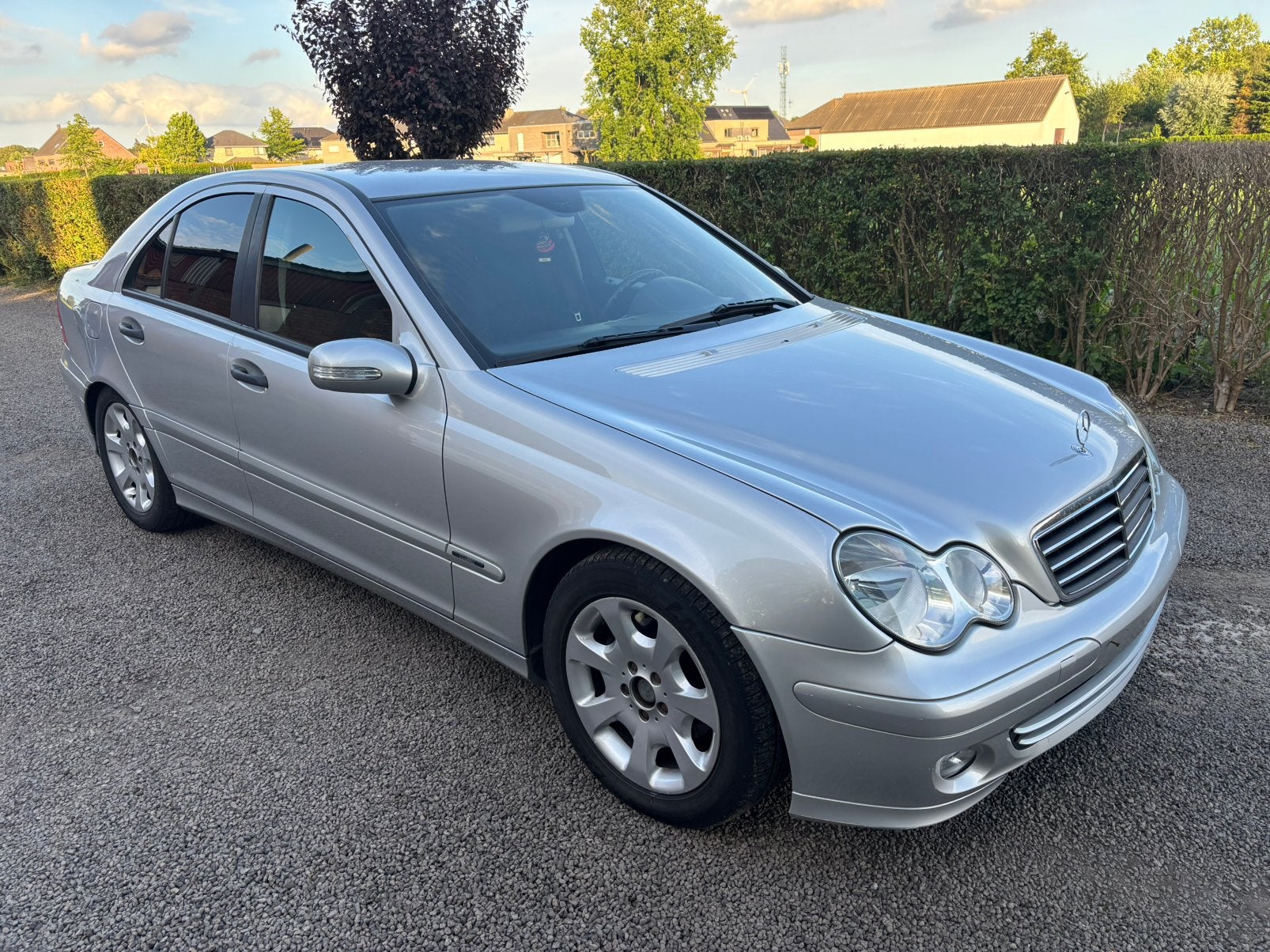 Mercedes c200 cdi bj 12/2004 met 191000 km, Autos, Argent ou Gris, Achat, 4 portes, Entreprise