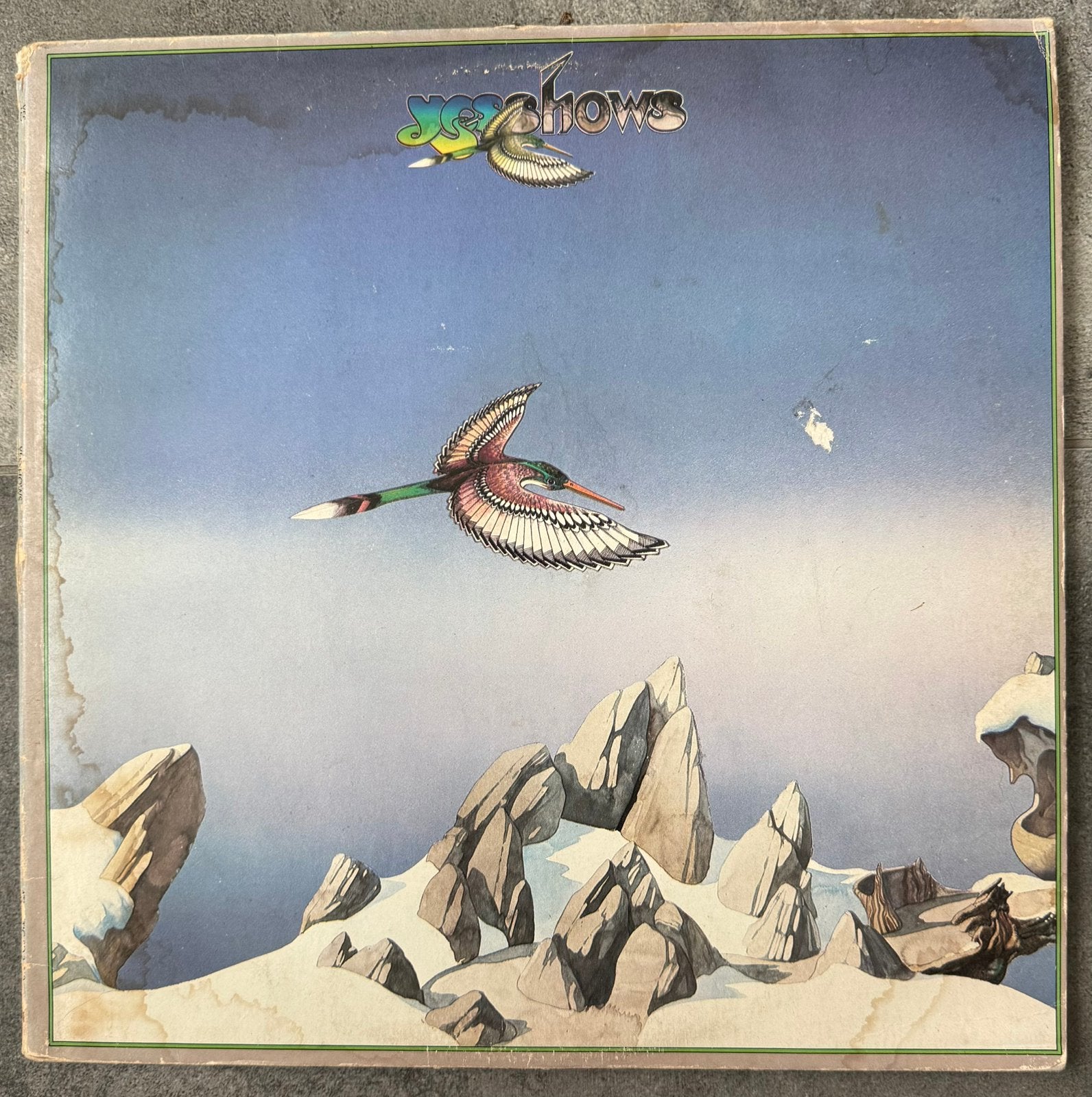 Dubbel LP Yes - Yesshows, CD & DVD, Vinyles | Rock, 12 pouces, Progressif, Enlèvement ou Envoi, 1980 - 1989