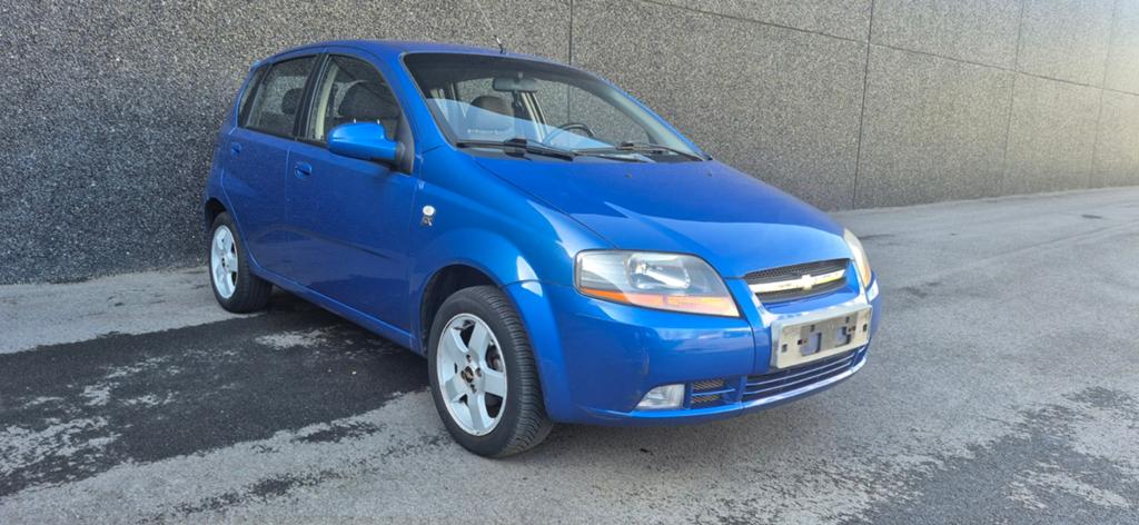 Chevrolet Kalos 1.4i *AIRCO* CV *5 PORTES, Autos, Chevrolet, Achat, Entreprise, Noir, 5 portes