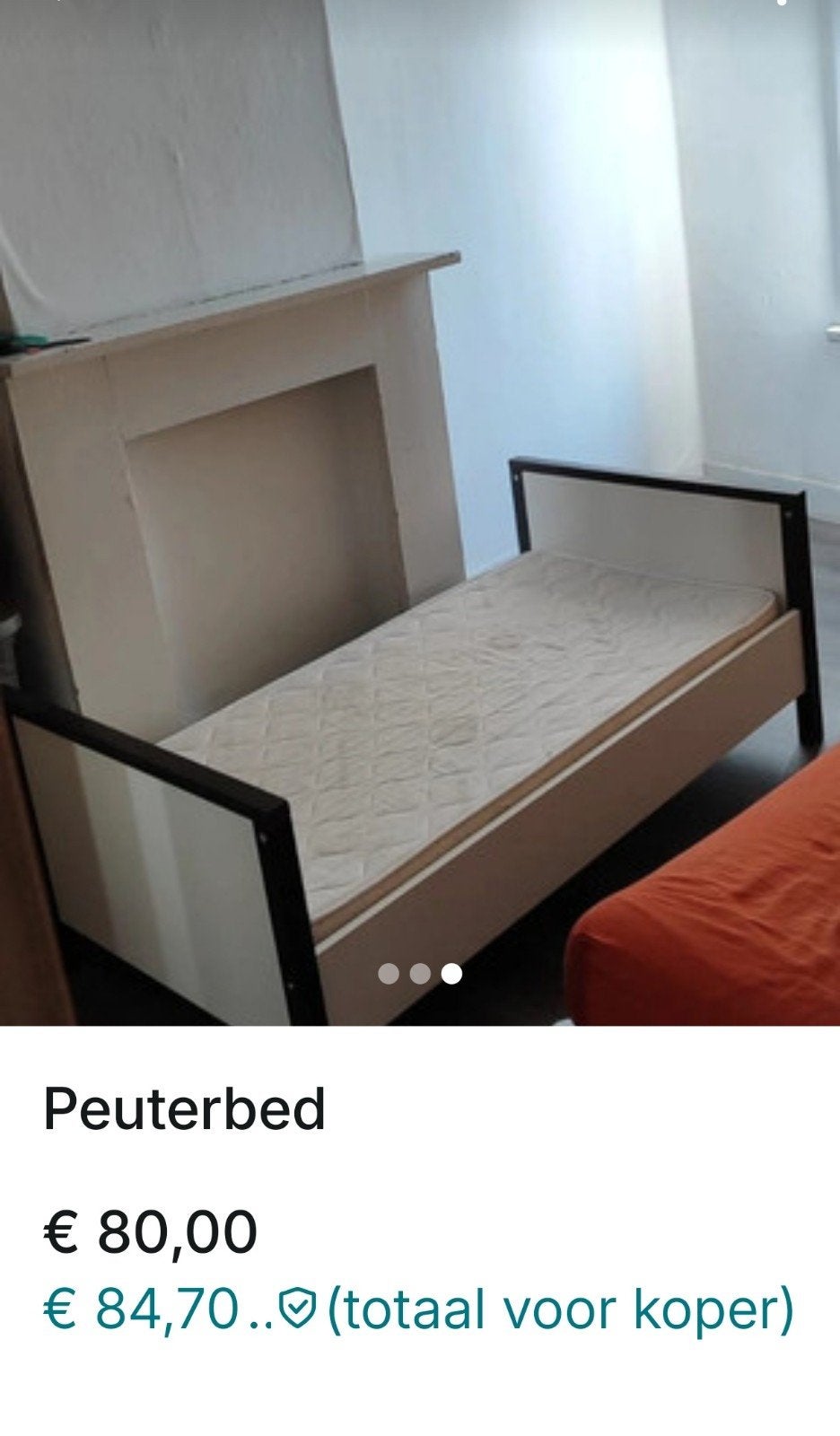 Peuterbed, Ophalen