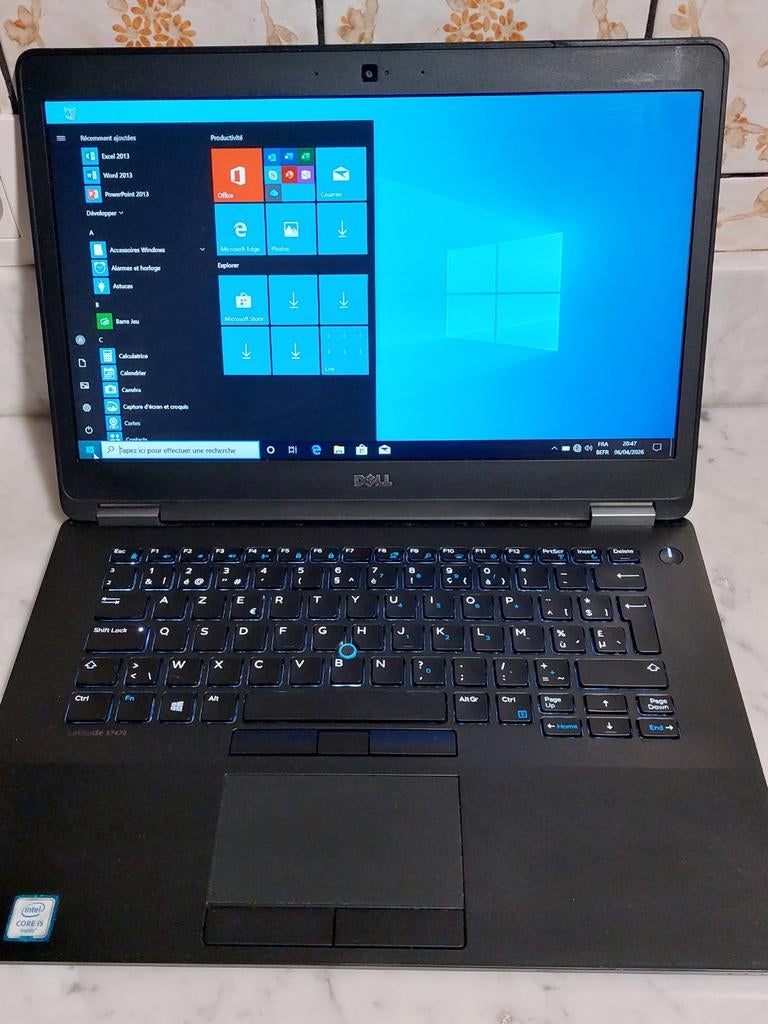 Pc portable DELL Latitude E7470, i5 , 16 Ram DDR4, Informatique & Logiciels, Ordinateurs portables Windows, 14 pouces, SSD, Enlèvement