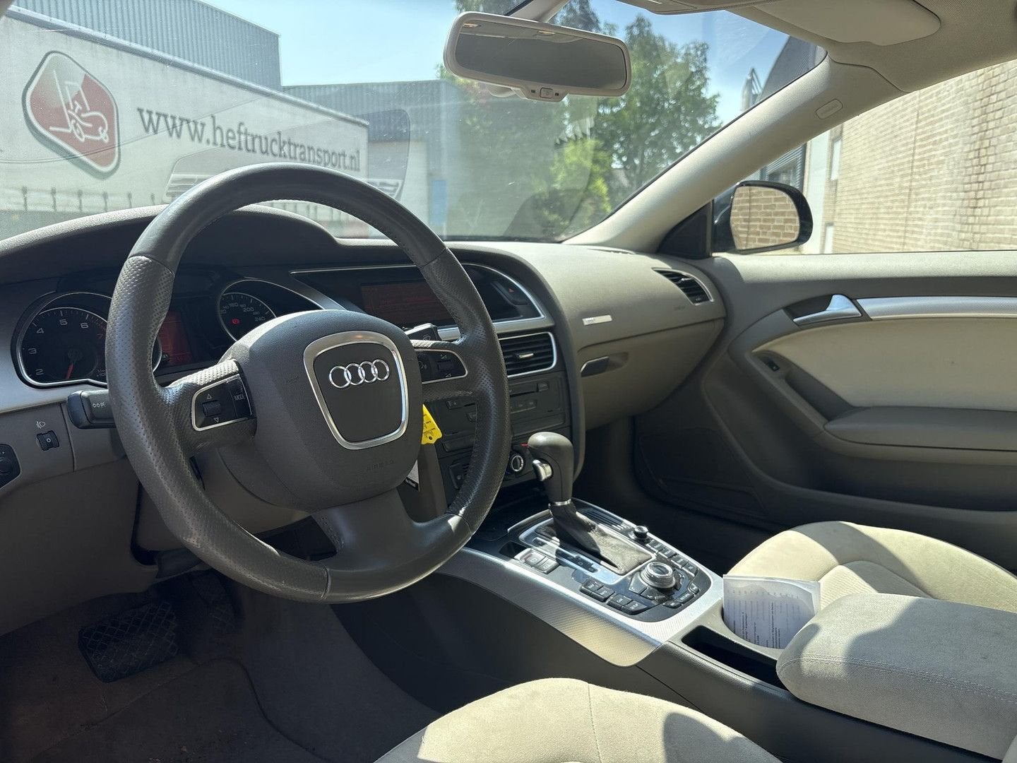 Audi A5 Coupé 1.8 TFSI Pro Line Automaat | Cruise | Climate, Autos, Audi, Achat, 174 g/km, Beige, Entreprise