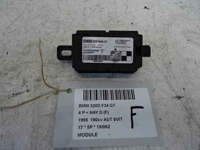 COMPUTER BMW 3 serie Gran Turismo (F34) (9397846-01), Gebruikt, BMW, Petuelring 130
80809  München, DE, Bayerische Motoren Werke AG