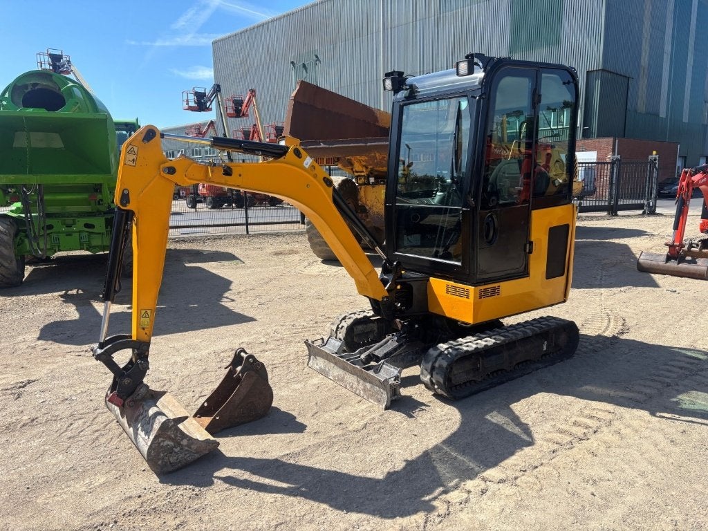 minigraver JCB 16C, Zakelijke goederen, Ophalen, Graafmachine
