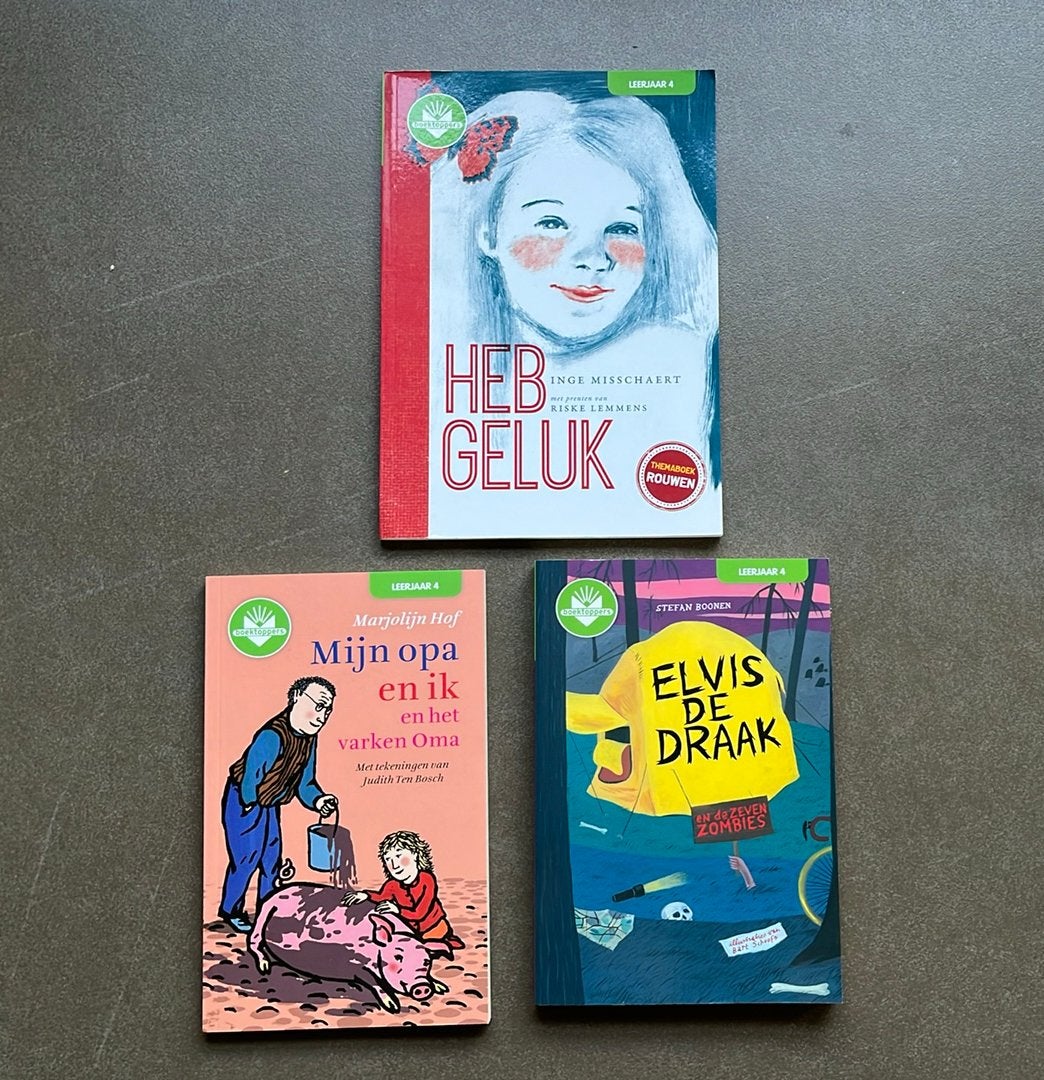 Boektoppers 4de leerjaar, Ophalen, Zo goed als nieuw