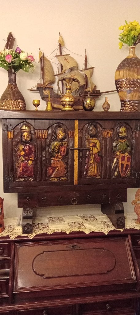 armoire ancienne de plus de 100 ans, Antiek, Moins de 100 cm, Comme neuf, Enlèvement