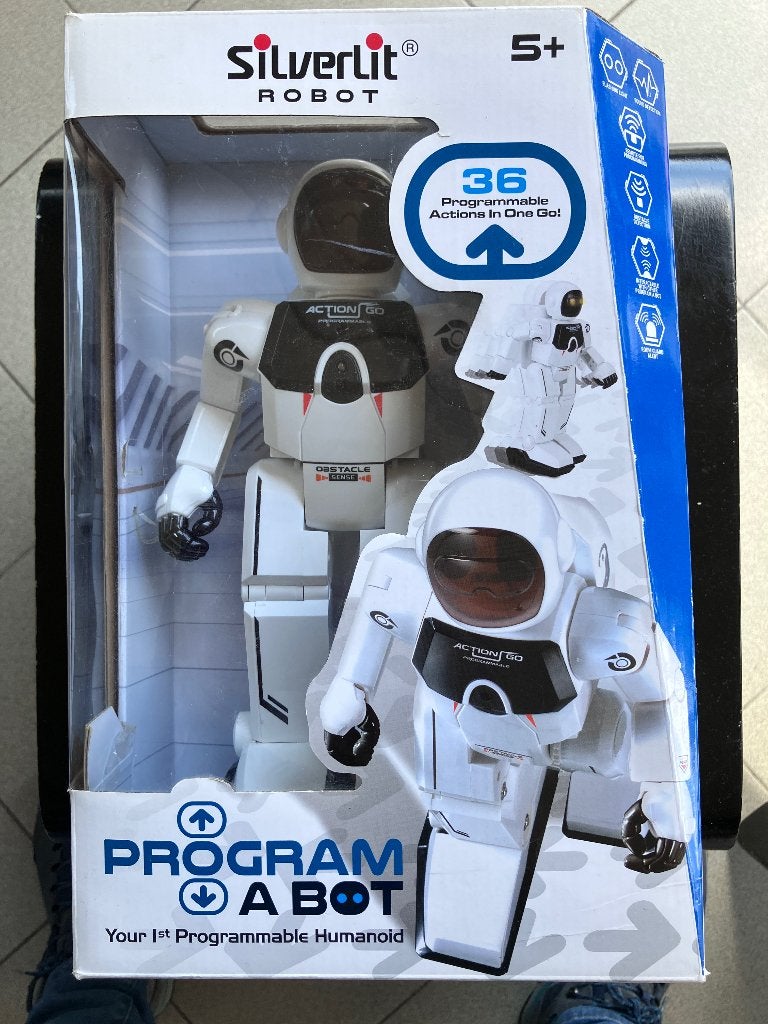 Silverlit robot program a bot, Ophalen of Verzenden, Zo goed als nieuw