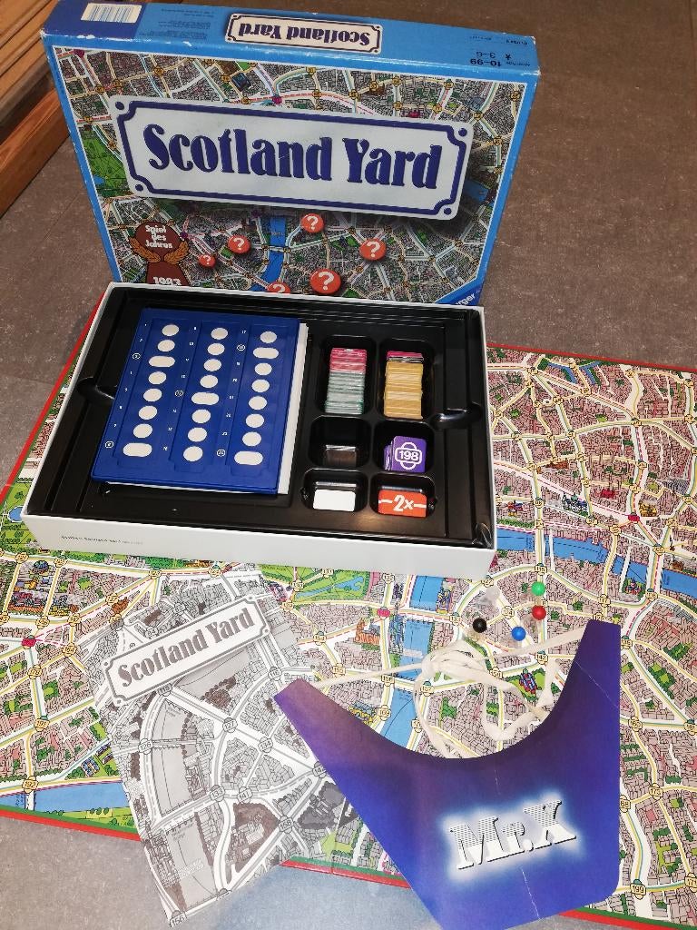 jeu de société Scotland Yard - Ravensburger, Trois ou quatre joueurs, Enlèvement, Ravensburger