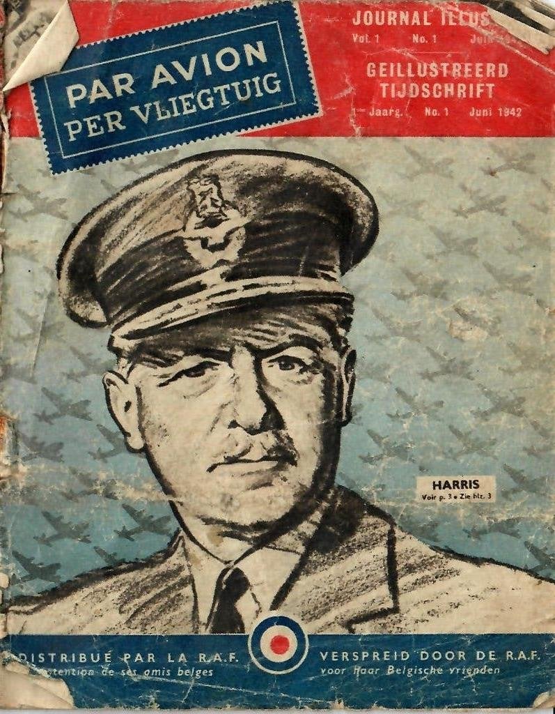 militaria -WW2 - luchtpropagandafolder door de RAF in 1942, Verzamelen, Ophalen of Verzenden, Overige soorten, Boek of Tijdschrift