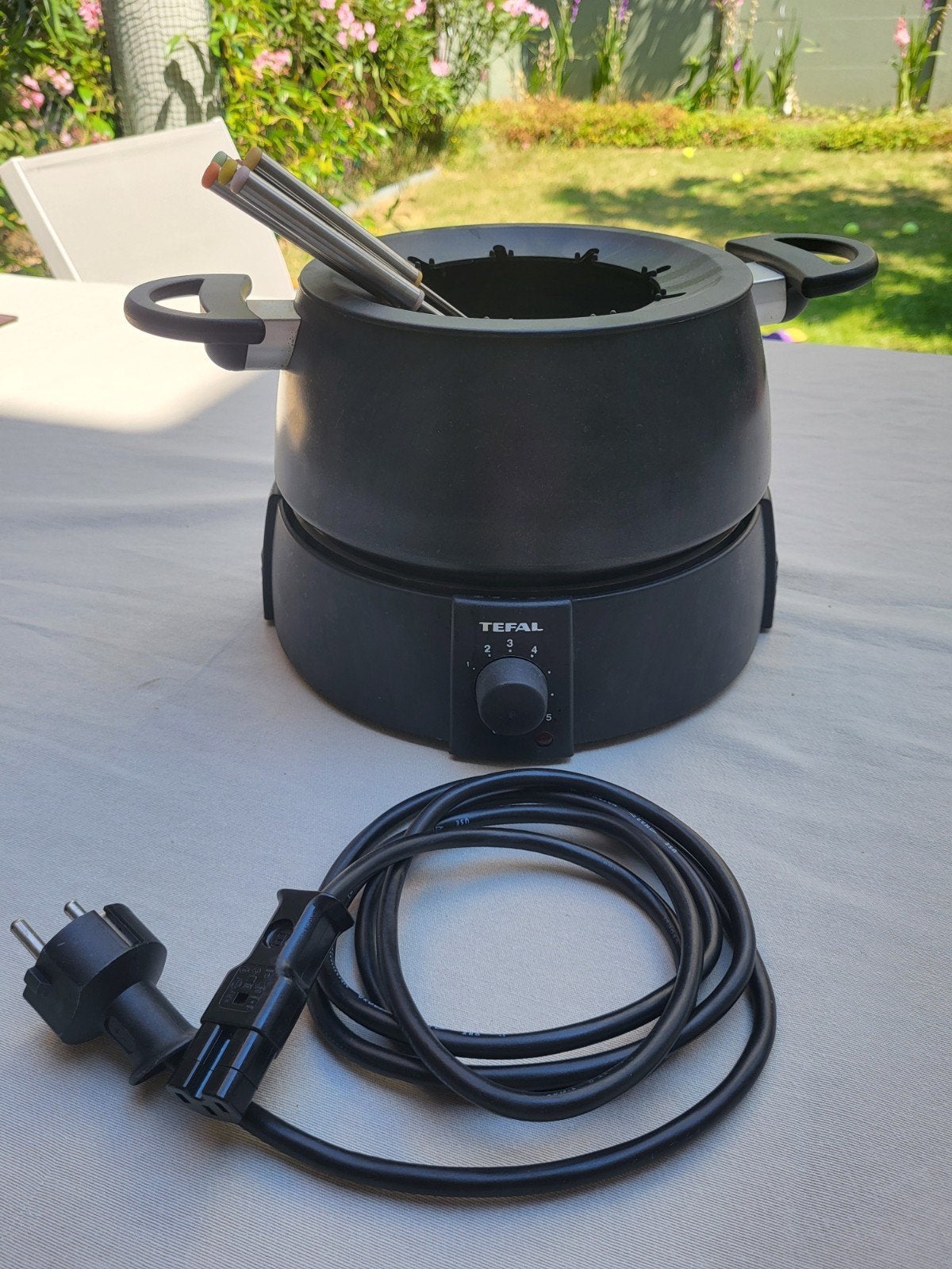 Elektrisch fondueset Tefal, Elektronische apparatuur, Fonduesets, Ophalen, Elektrisch, Fondueset