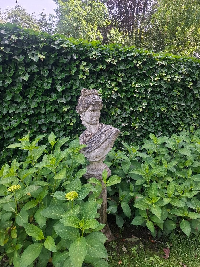 Beeld, Sur socle, Statue, 1 mètre - 2 mètres, Pierre ou céramique