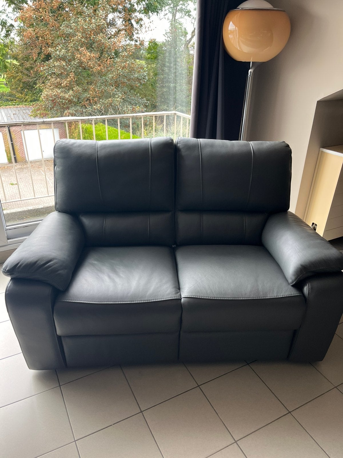 2 zit slate grey relax, Enlèvement, Comme neuf