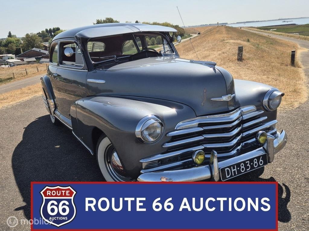 Chevrolet Fleetmaster | 1947 | Route 66 Auctions, Autos, Achat, Entreprise, Chevrolet, Boîte manuelle