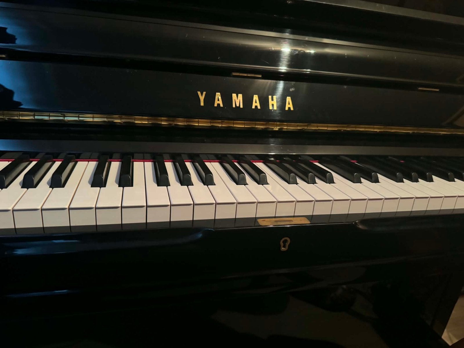 Piano Yamaha U1 transAcoustic, Musique & Instruments, Pianos, Brillant, Comme neuf, Enlèvement, Piano