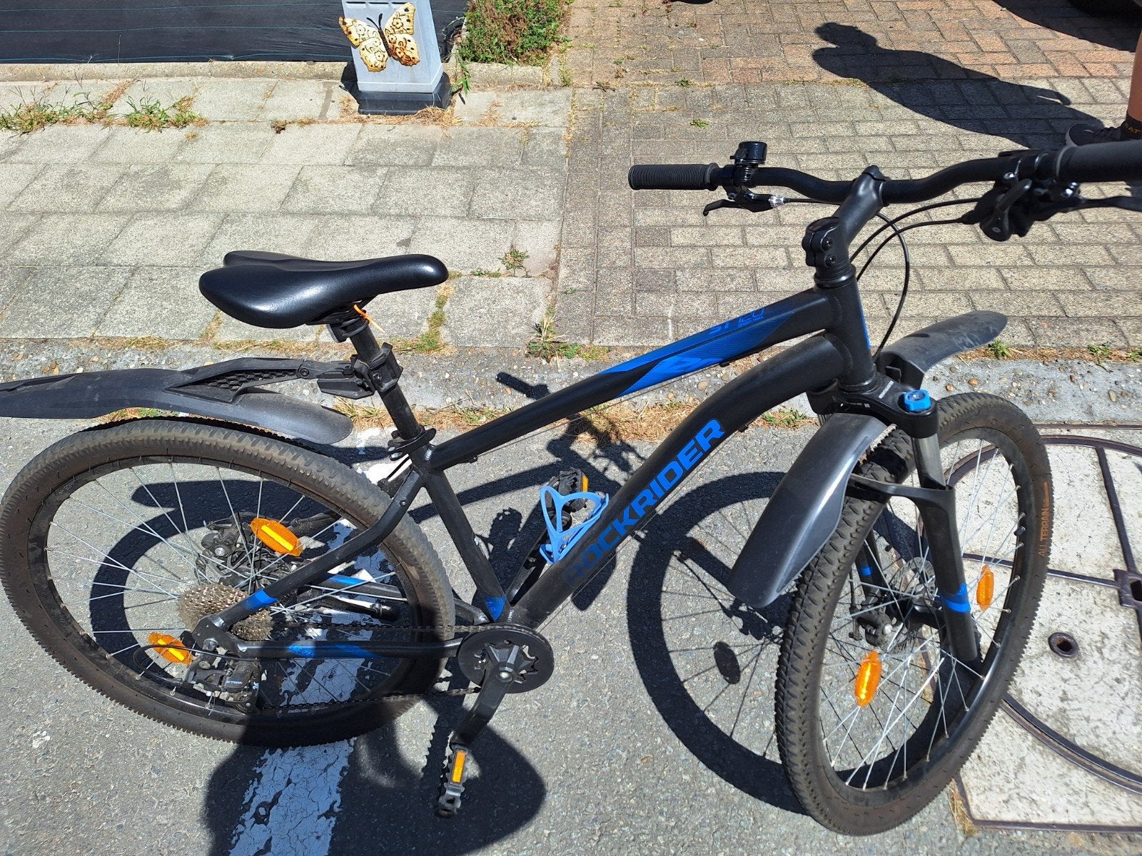 rockrider St120 maat m + spatborden + achter standaard, Ophalen, Zo goed als nieuw, 26 inch of meer