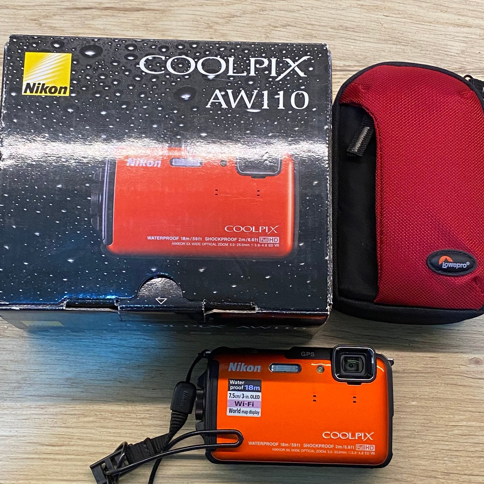 Nikon Coolpix AW110 - WATERPROOF *comme neuf, Enlèvement ou Envoi, Comme neuf, Nikon