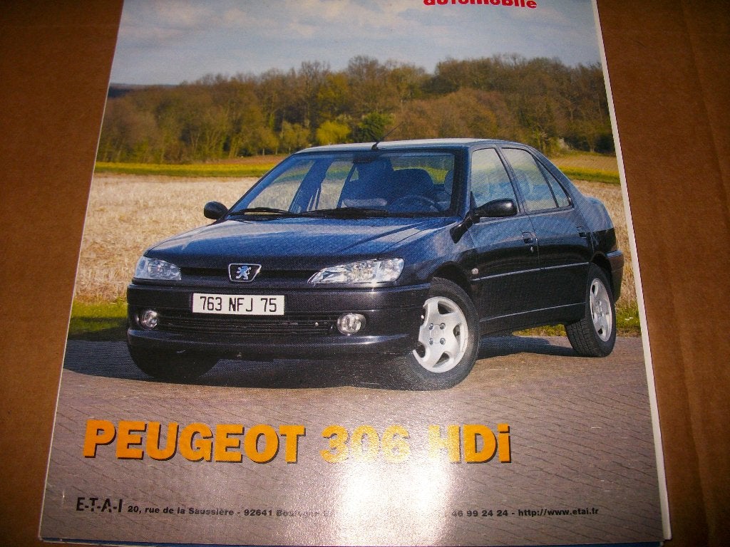 revue technique peugeot 306 HDI de 1997-2001, Enlèvement ou Envoi