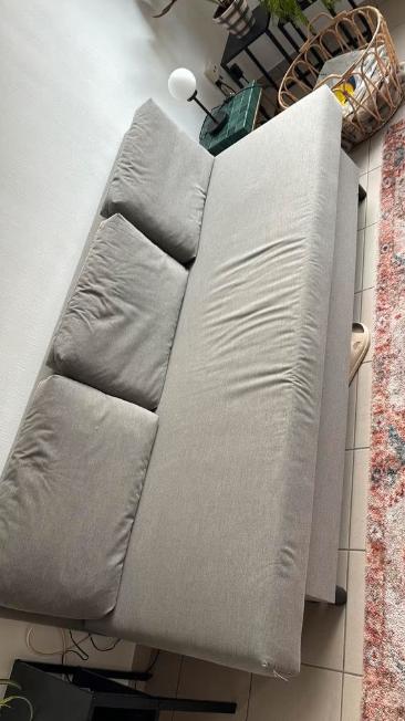 Slaapbank IKEA ALVDALEN, Huis en Inrichting, Zetels | Zetels, Ophalen, Zo goed als nieuw, Driepersoons