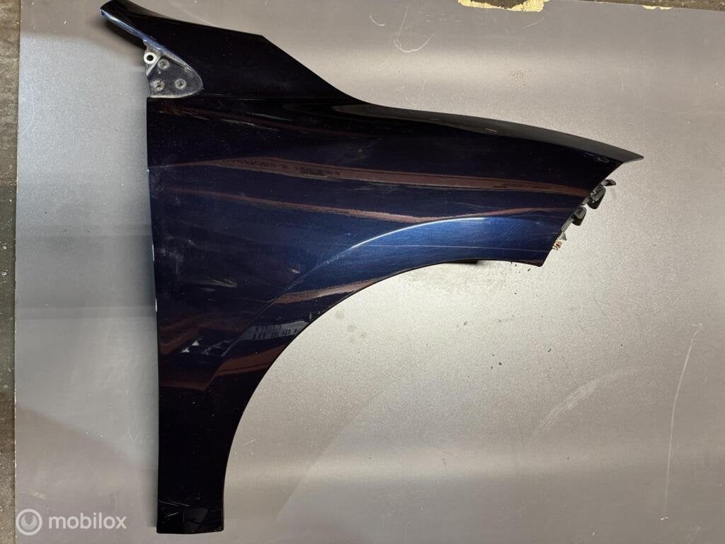 Voorscherm rechts blauw Renault Megane Estate III ('09-'16), Enlèvement ou Envoi, Renault, Utilisé, Renault