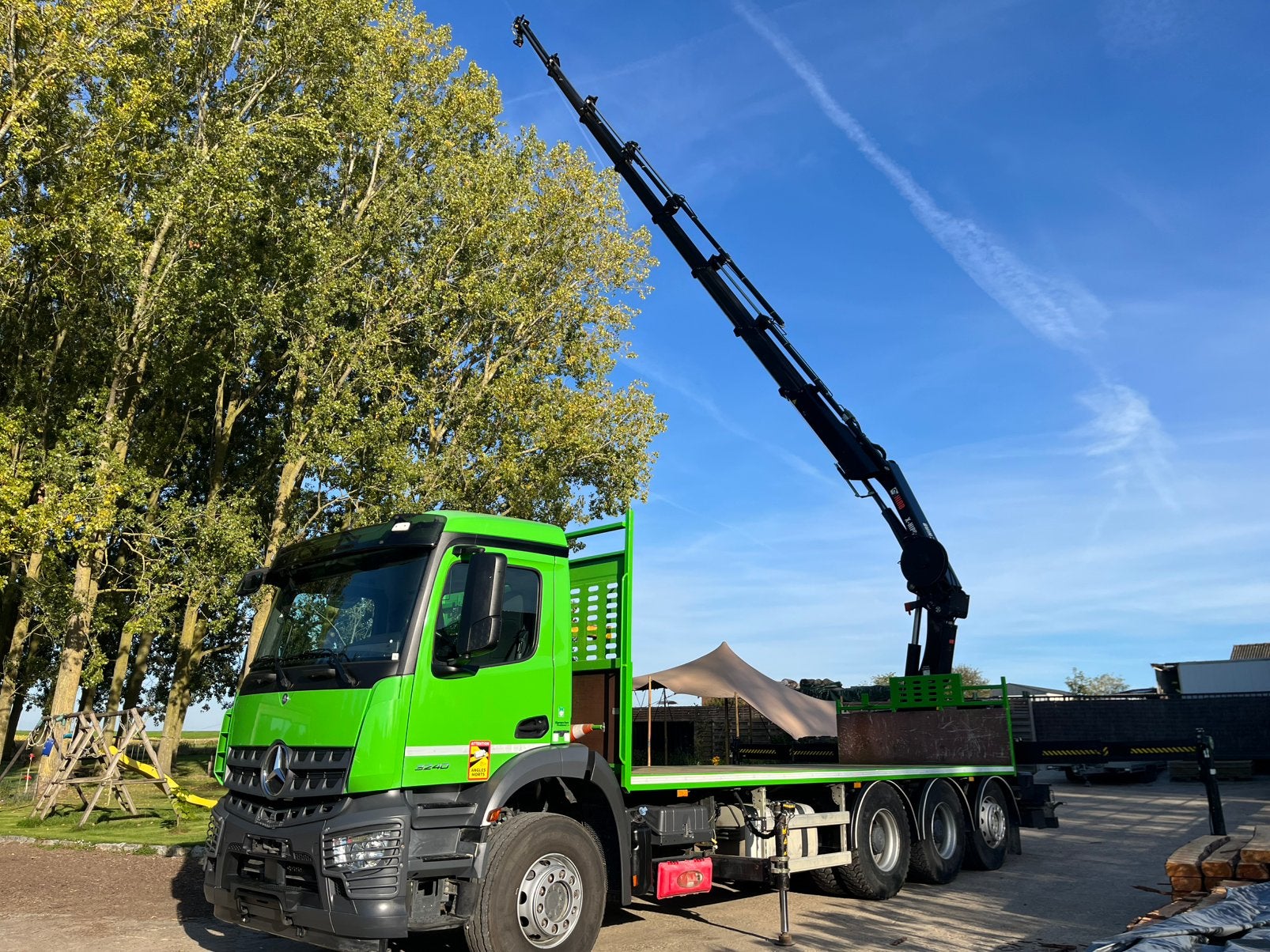 Mercedes Arocs 26T/m Hiab, Autos, Achat, Euro 6, Entreprise, 2 places