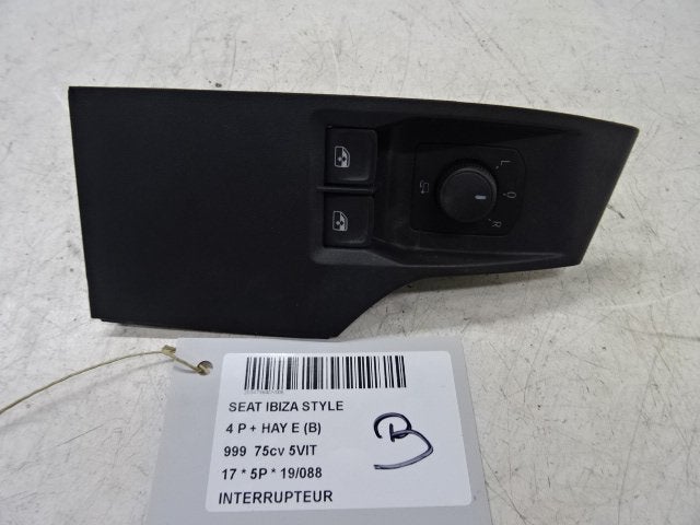 COMMUTATEUR Seat Ibiza V (KJB) (01-2017/-) (5G0959858F), Seat Deutschland GmbH, Service@seat.de, Utilisé, Seat