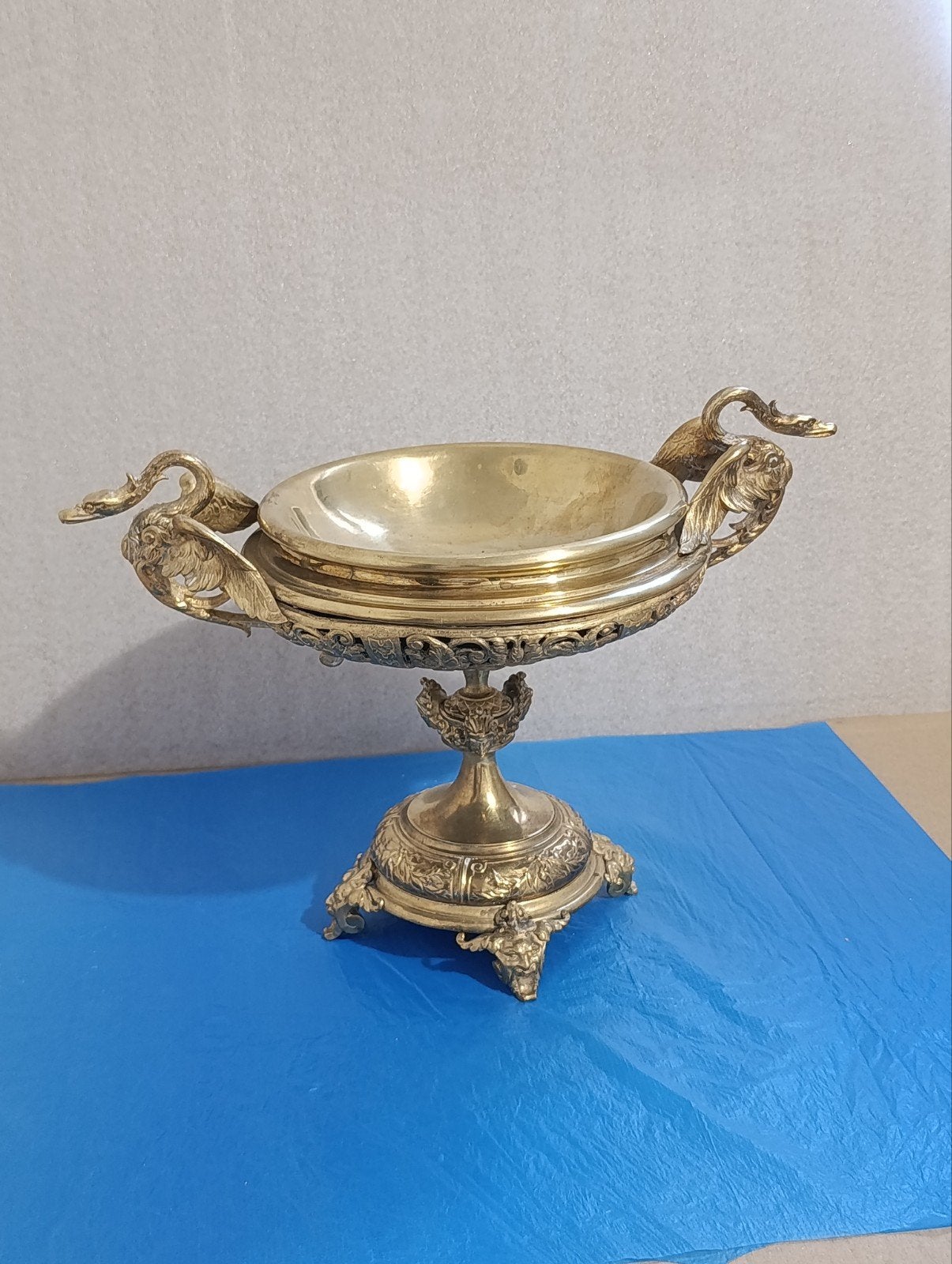 De antieke deur van Mascarons bezoekt oude vintage, Ophalen of Verzenden