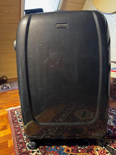 valise rigide ultralègere, comme neuf, utilisé 1 fois, Neuf, Enlèvement ou Envoi, 70 cm ou plus, Plastique dur