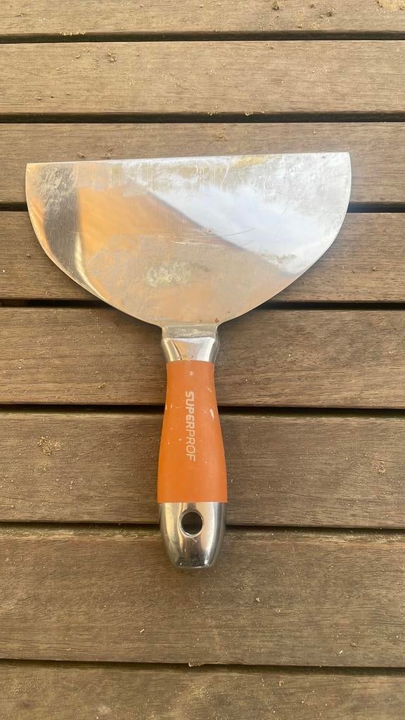 Te koop professioneel gereedschap om gyproc af te smeren, Ophalen, Zo goed als nieuw