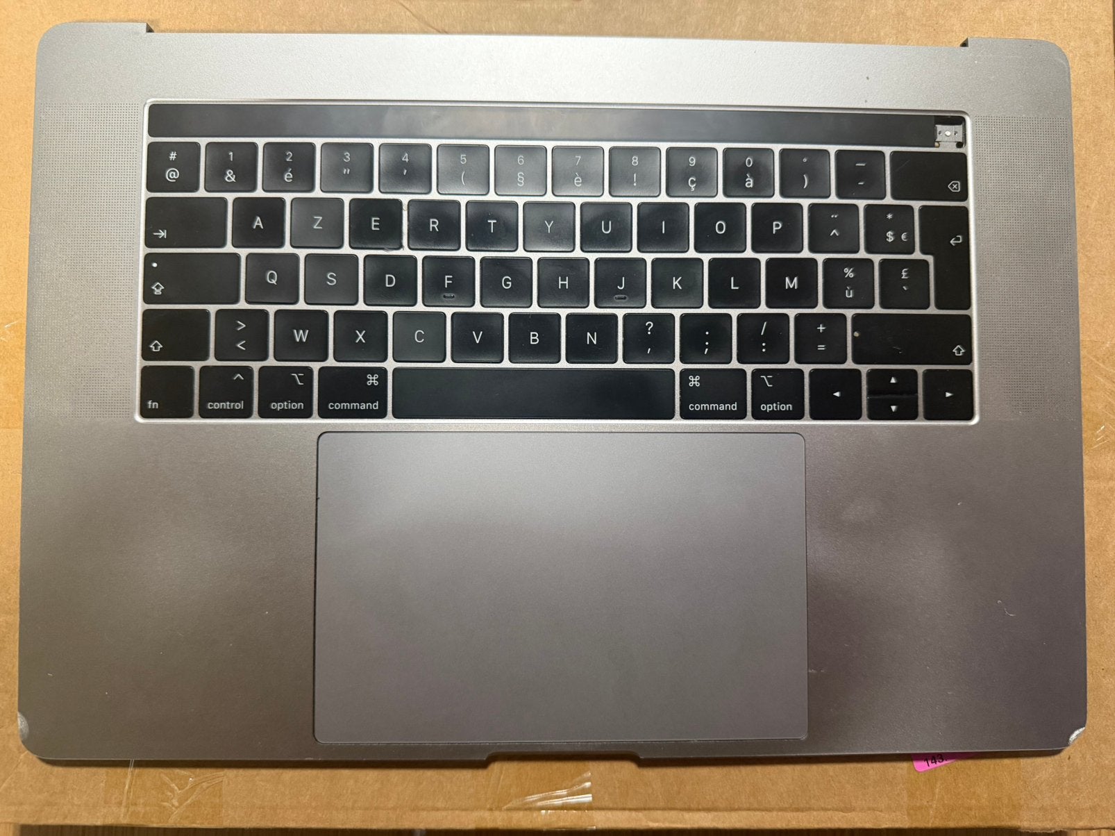 Clavier MacBook Pro 2019, Enlèvement ou Envoi, Azerty, Utilisé, Trackpad