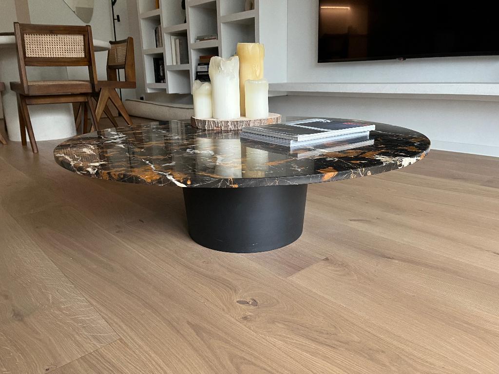 Salontafel, Ophalen of Verzenden, Zo goed als nieuw, Metaal