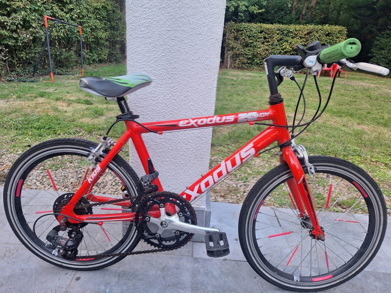 Sportieve jongensfiets 20inch, Fietsen en Brommers, Gebruikt, 10 tot 15 versnellingen, Velgrem, Overige maten
