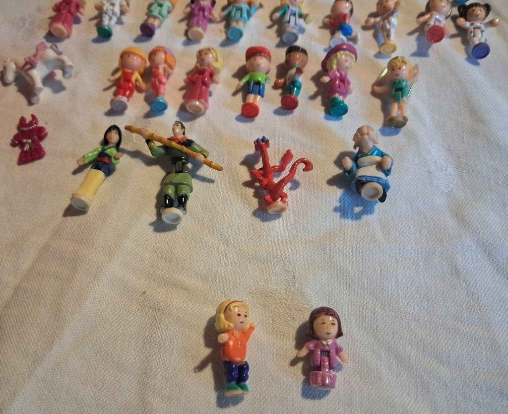 Vintage Polly Pocket-bundel uit de jaren 90!, Ophalen of Verzenden, Gebruikt