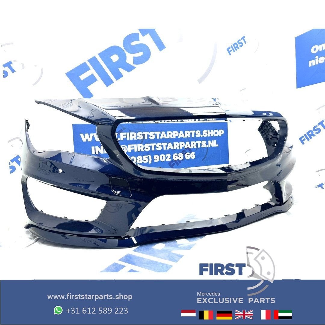 CLA45 BUMPER W117 C117 CLA AMG VOORBUMPER A1178850825 ZWART, Gebruikt, -, Voor, Ophalen of Verzenden
