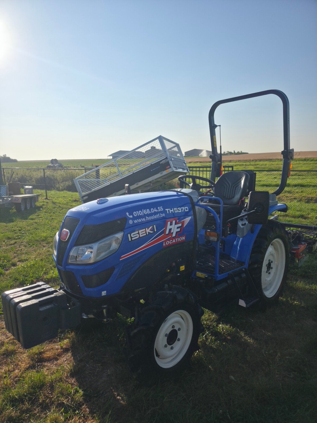 ISEKI TH5370 HYDRO – 35 CV – 4x4 – Très bon état, Articles professionnels, Enlèvement