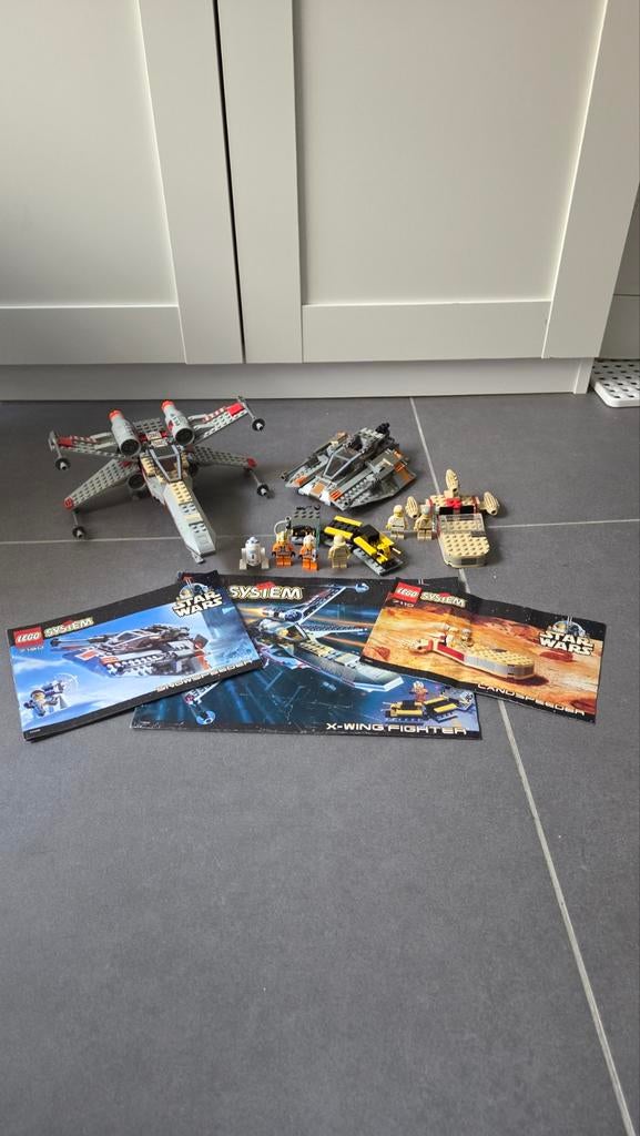 Lego Star Wars Lot 7110, 7130, 7140, Gebruikt, Star Wars, Lego, Ophalen of Verzenden