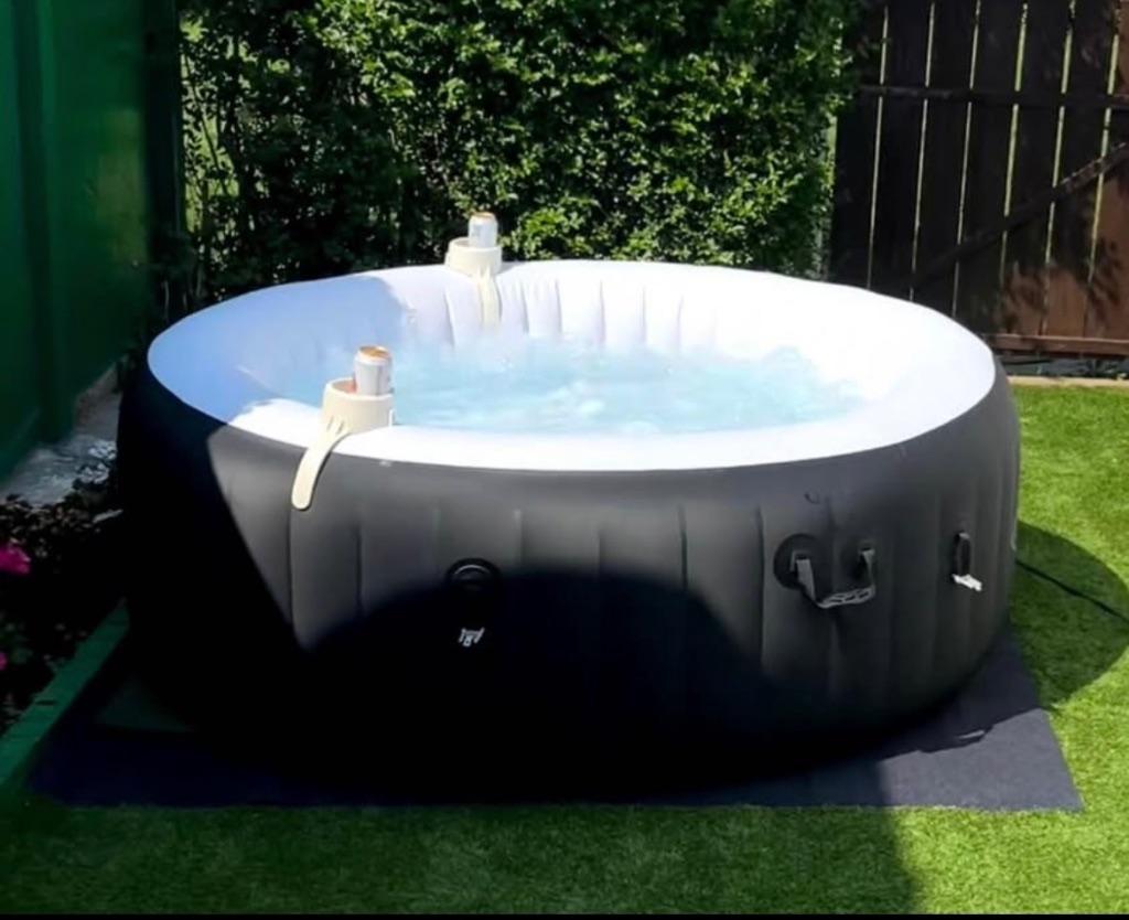 Spa gonflable Bestway LAY-Z-SPA 180x66 cm (2 ans garantie), Ophalen, Opblaaszwembad, Rond, Zo goed als nieuw