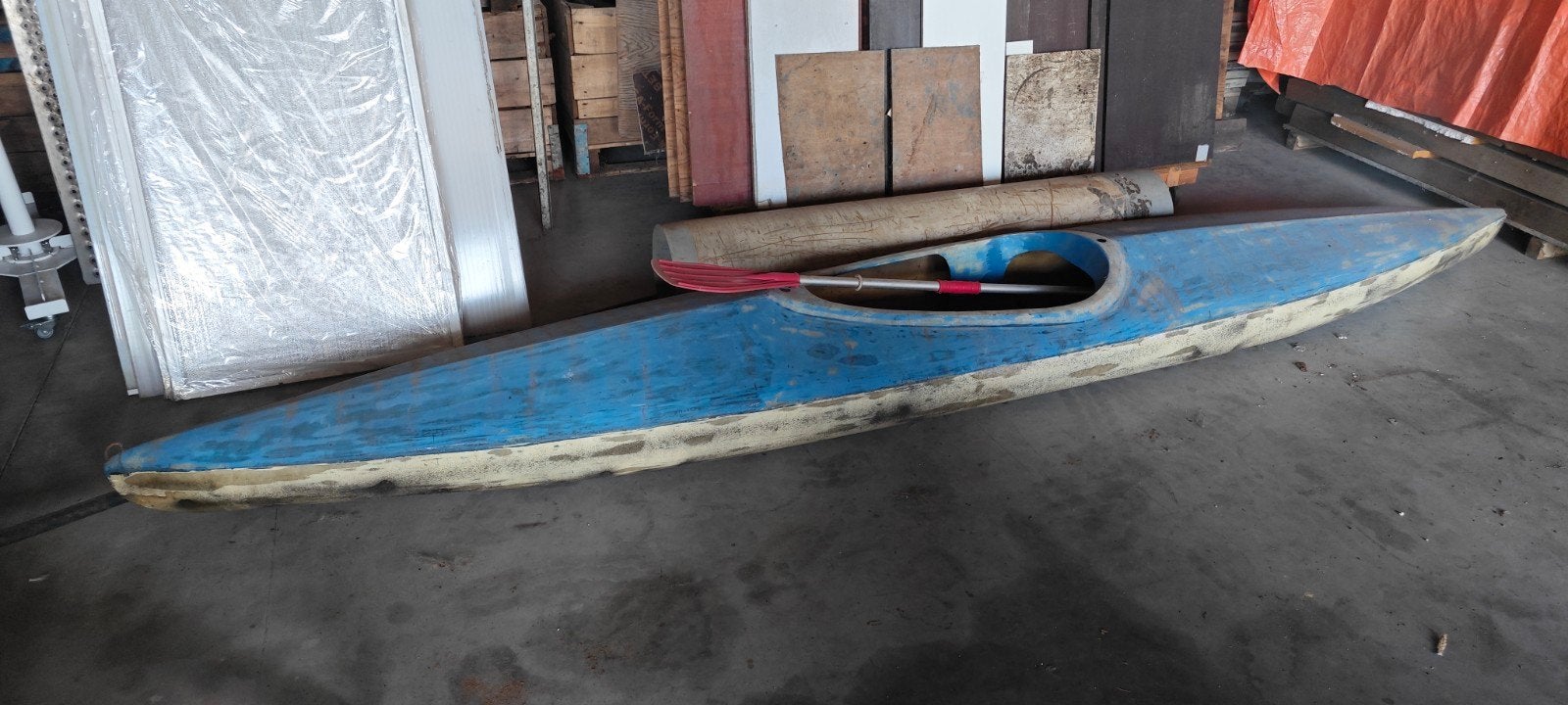 kano gratis, Watersport en Boten, Ophalen, Gebruikt, Eén persoon, Met peddels