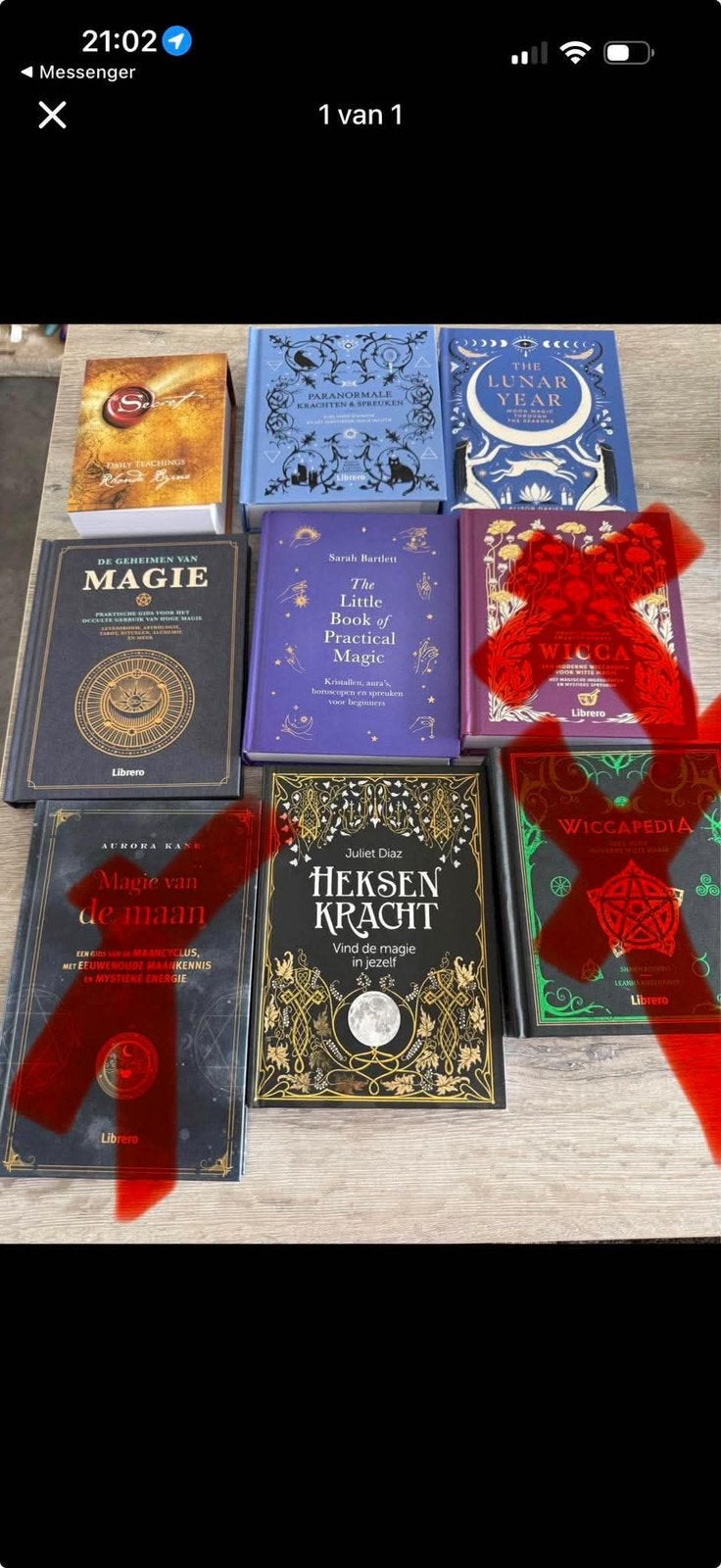 Spirituele boeken / magie / wicca, Ophalen, Zo goed als nieuw
