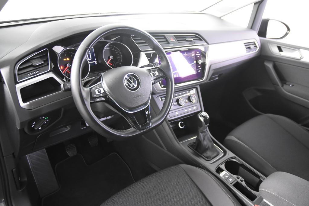 Volkswagen Touran 1.5TSi, Autos, Argent ou Gris, Achat, Entreprise, Entretenue par le concessionnaire