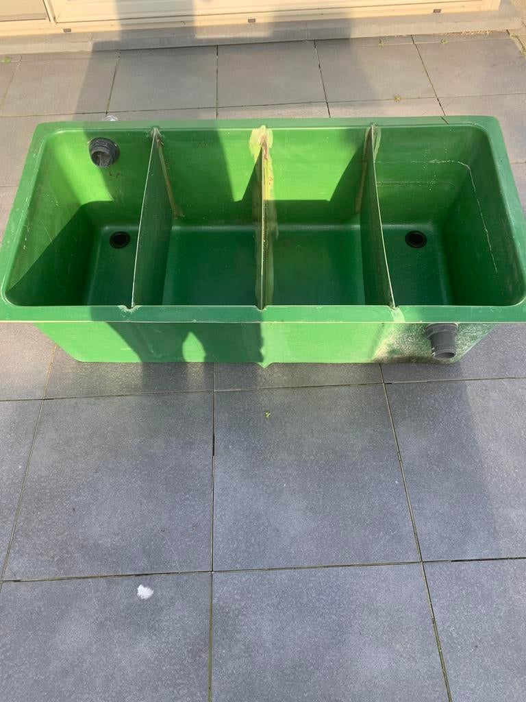 4 kamerfilter voor quarantainebak, Tuin en Terras, Ophalen, Gebruikt, Vijverfilter