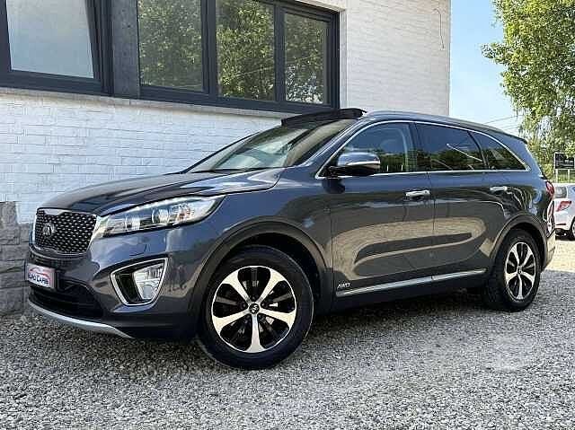 Kia Sorento 2.2 CRDi AWD Fusion 7pl. FULL OPTIONS/TOIT, Autos, Kia, Argent ou Gris, 174 g/km, Entreprise, 7 places