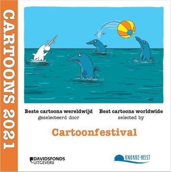 boek: cartoons 1995+2000 KH+Press Belg 2003+Saaie boel hier, Ophalen of Verzenden, Gelezen, Cartoons