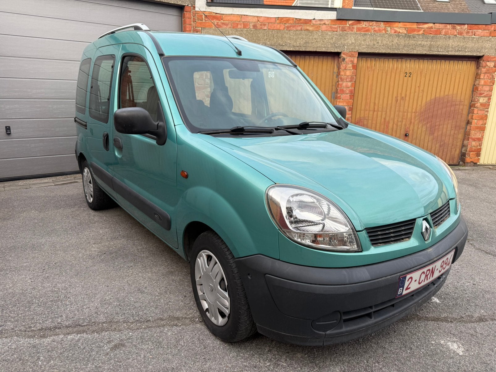 Renault kangoo 1.5dci 143.000km motorprobleem, Particulier, Te koop, Euro 3, Groen