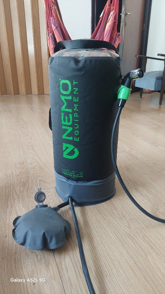 draagbare douche caming nemo, Caravans en Kamperen, Ophalen, Zo goed als nieuw
