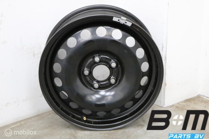 1 losse 15 inch stalen velg VW Polo 2G 2Q0601027, Gebruikt, Velg(en)