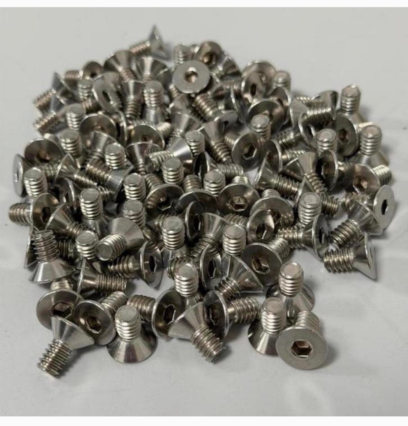 100 vis à tête fraisée hexagonale en acier 1/4 UNC x 1/2 A2, Bricolage & Construction, Quincaillerie & Fixations, Neuf, Moins de 50 mm