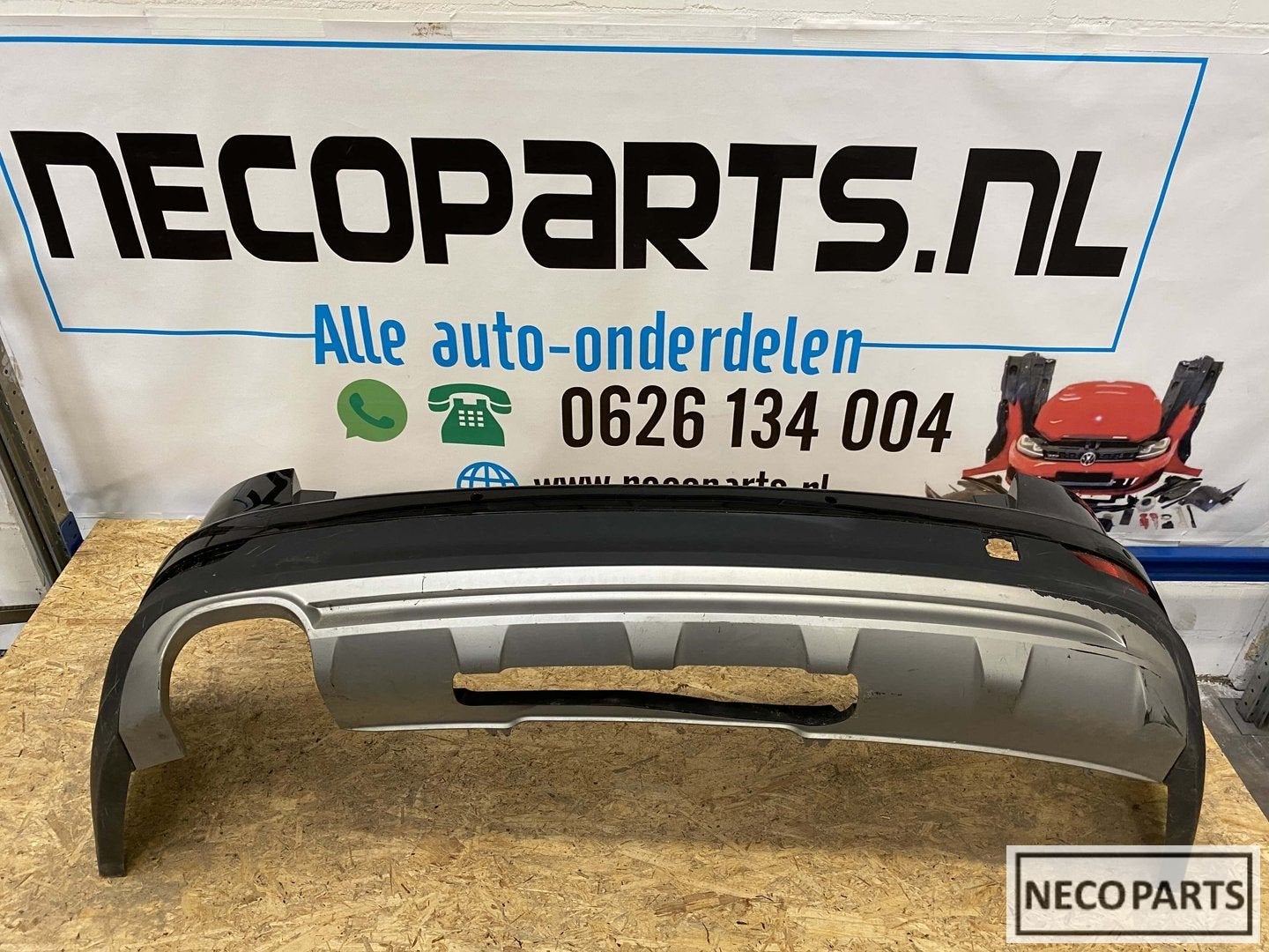 Audi A4 B9 8W 8W9 allroad achterbumper 2016-2020, Arrière, -, Audi, Utilisé