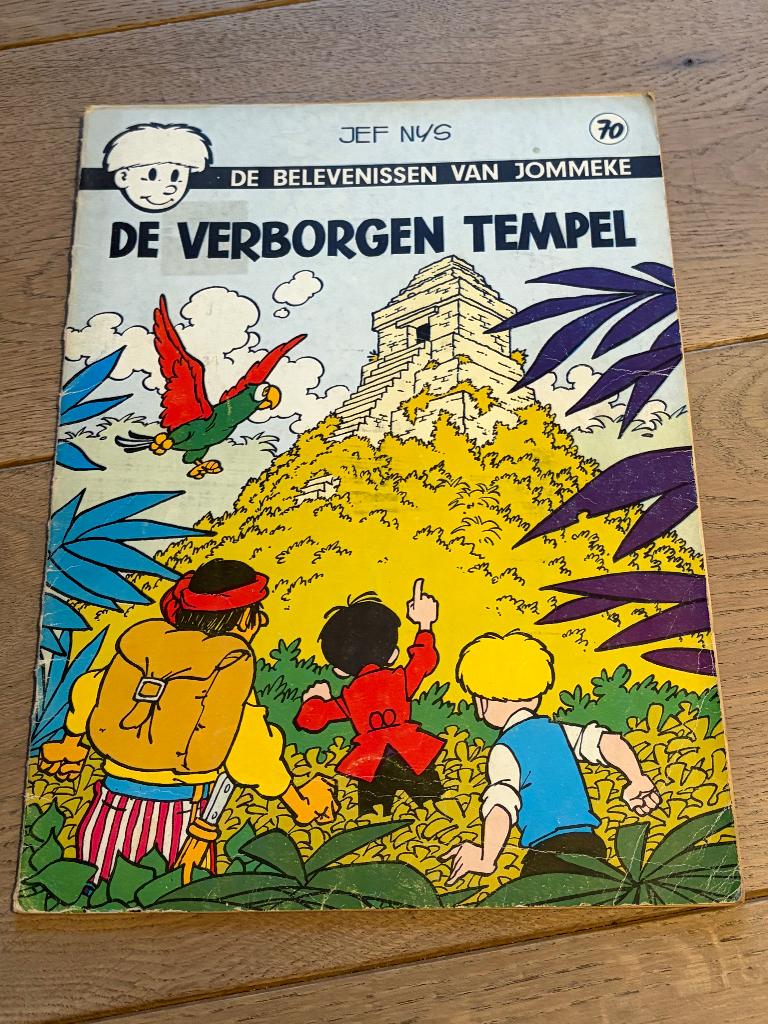 Jommeke - 70 - De verborgen tempel, Boeken, Stripverhalen, Eén stripboek, Ophalen of Verzenden, Gelezen, Jef Nys.