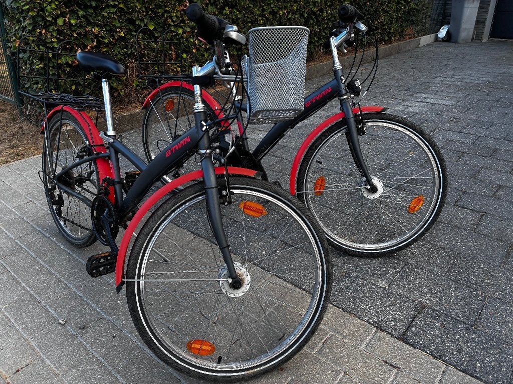 Btwin Poply 540 fiets, Fietsen en Brommers, Fietsen | Kinderfietsjes, Ophalen, 20 inch of meer, Gebruikt, Velgrem